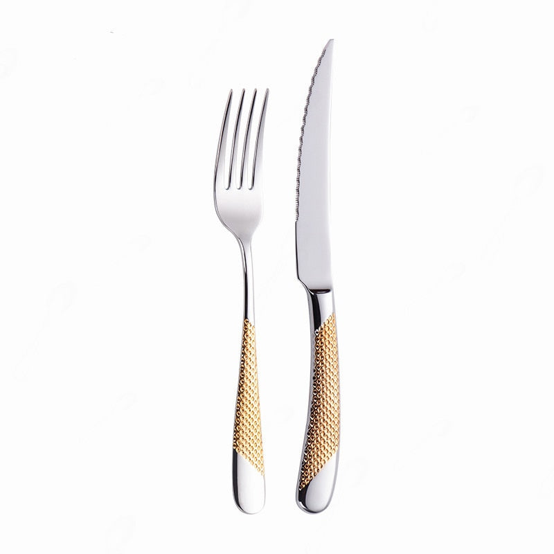 Luxury Kitchen Tableware Cutlery Set