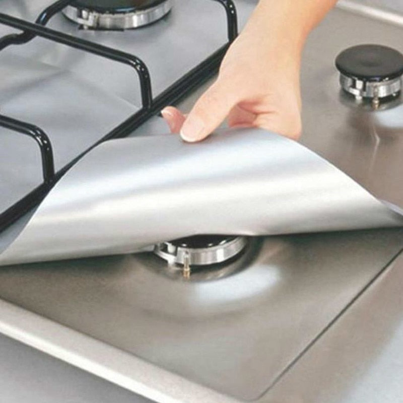 1/4PC  Cover Liner Gas Stove Protector