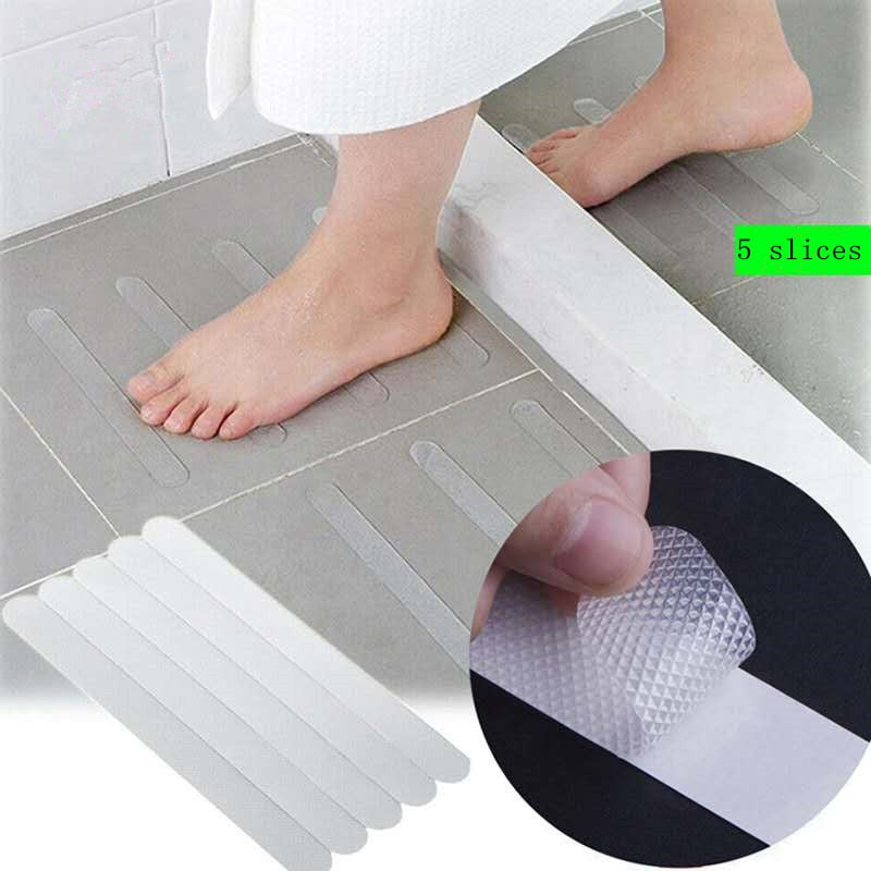 6-9pcs Anti Slip Transparent Shower/Bath Safety Strips