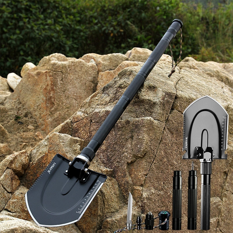 97cm Multi-function Outdoor Shovel With A Free Bag