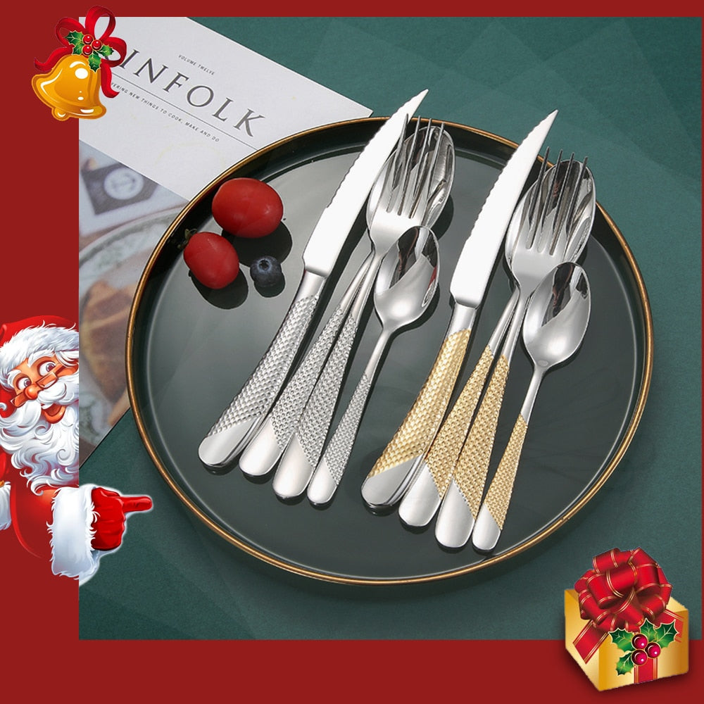 Luxury Kitchen Tableware Cutlery Set