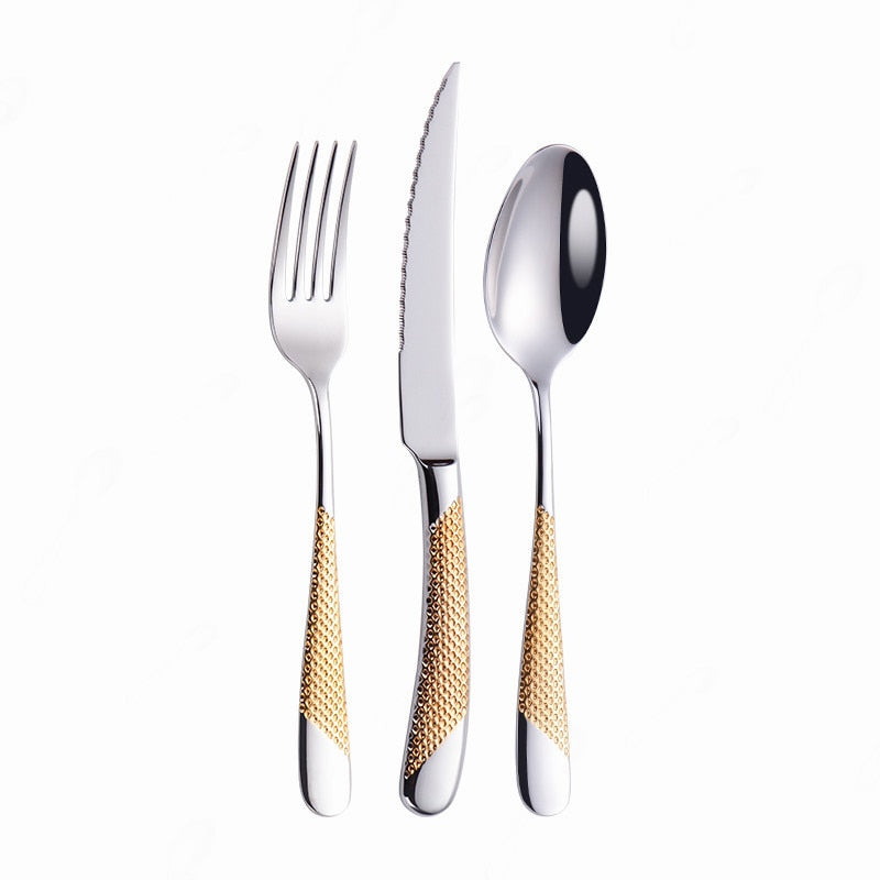 Luxury Kitchen Tableware Cutlery Set