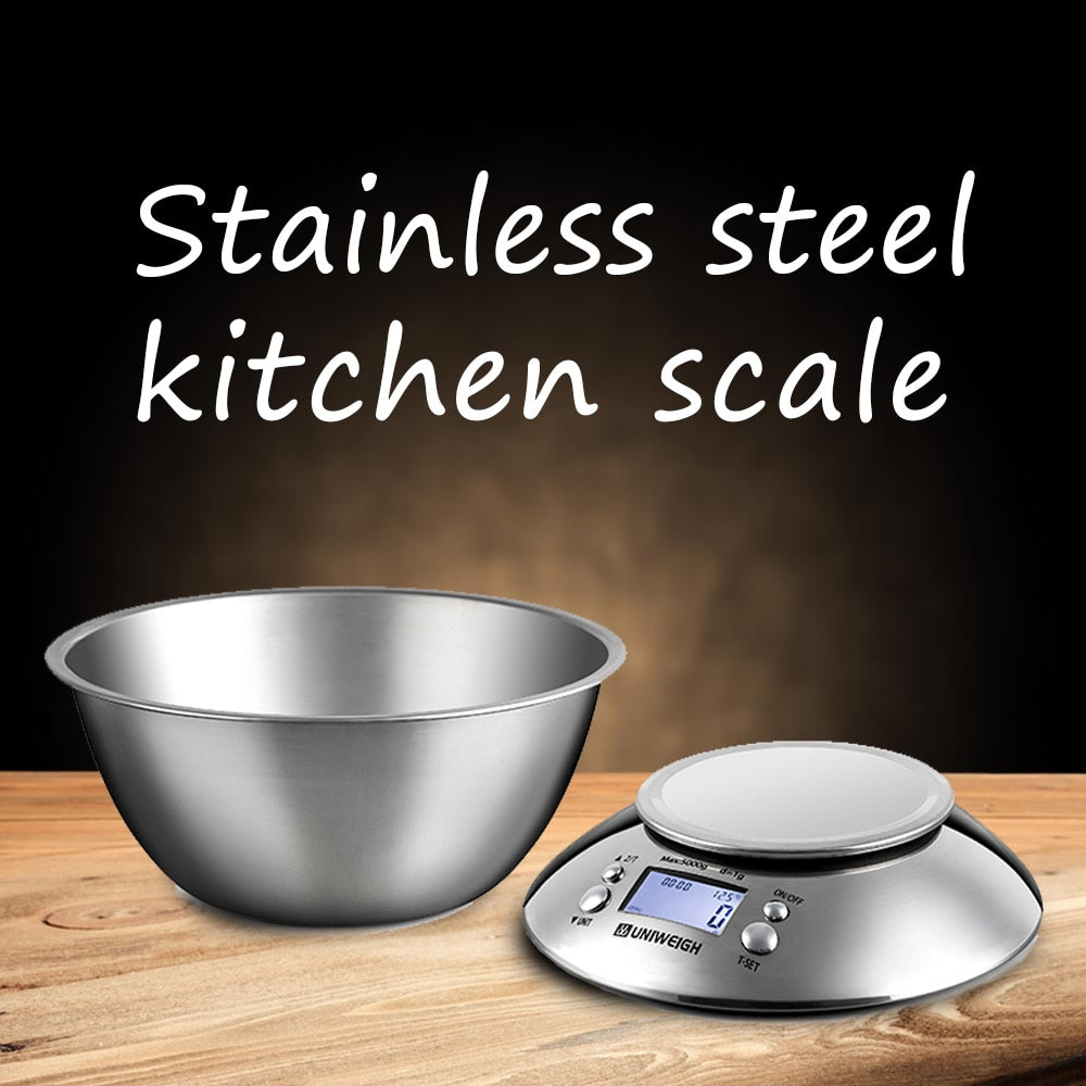 Digital Kitchen Scale High Accuracy 11lb/5kg Food Scale