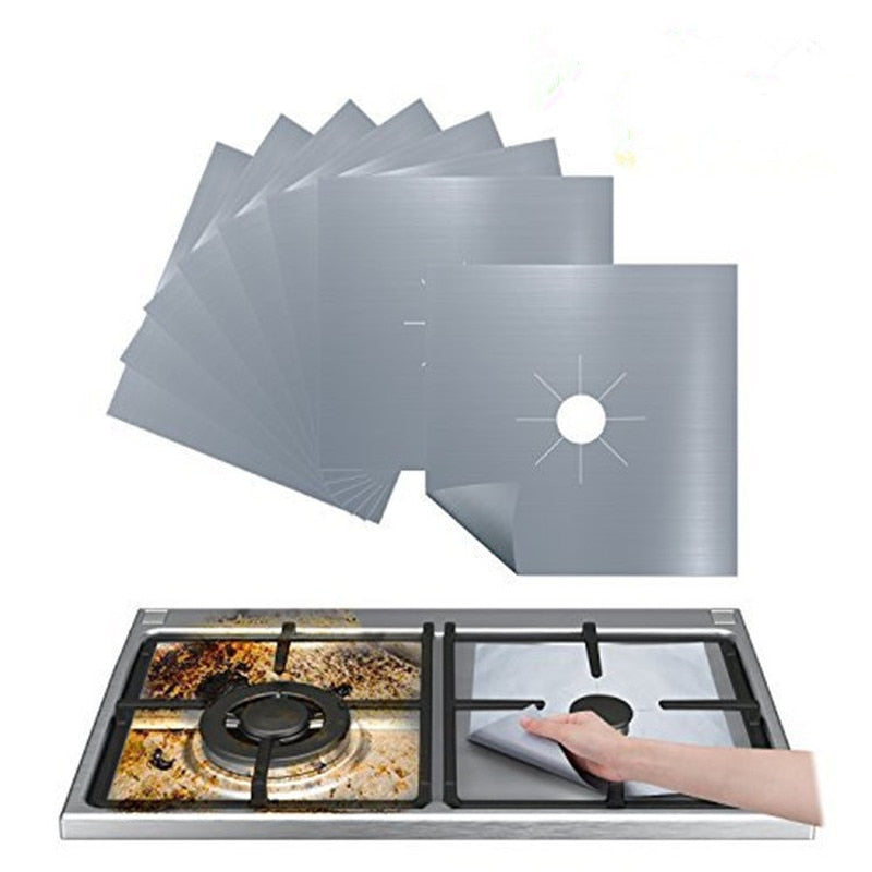 1/4PC  Cover Liner Gas Stove Protector