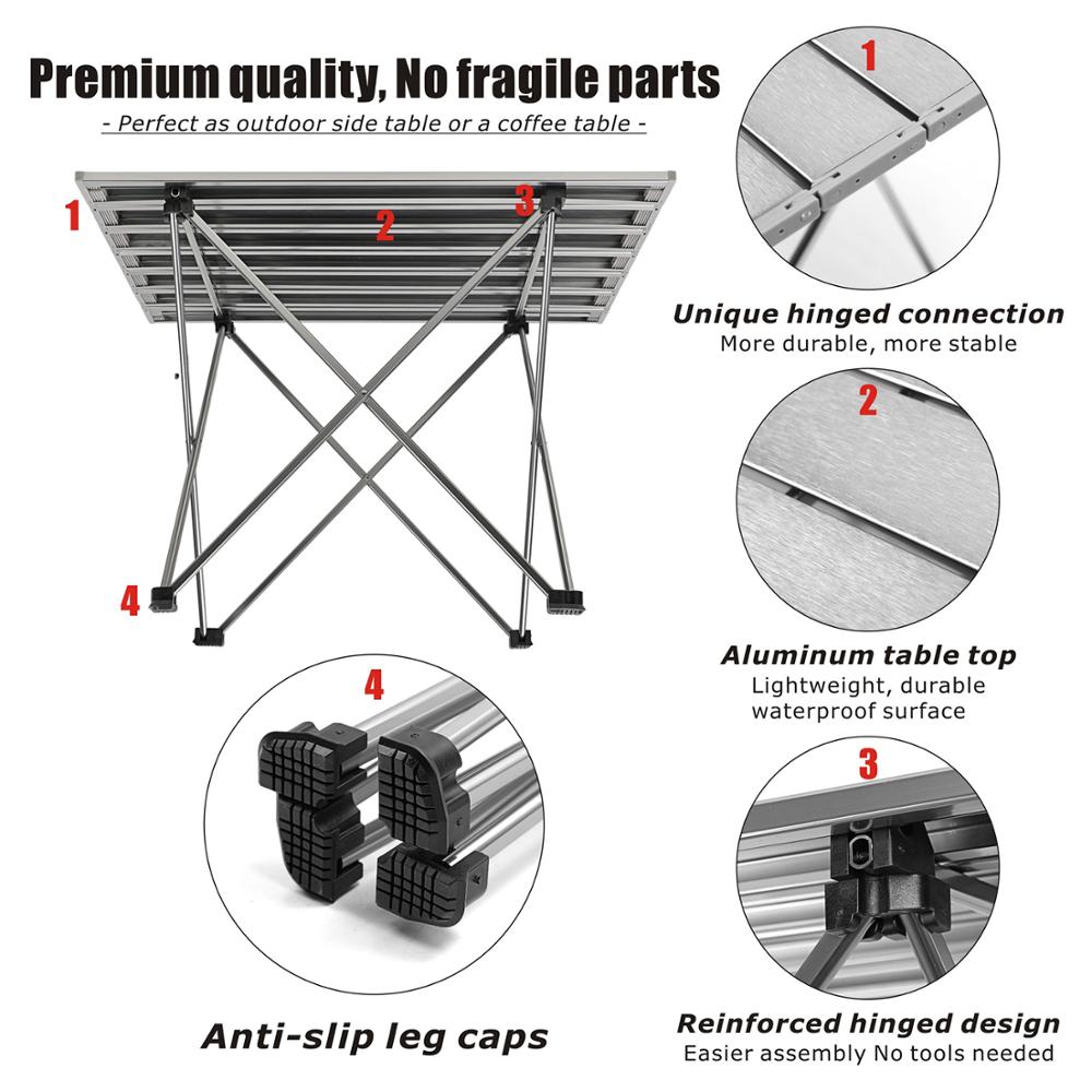 Portable Folding Camping table Desk