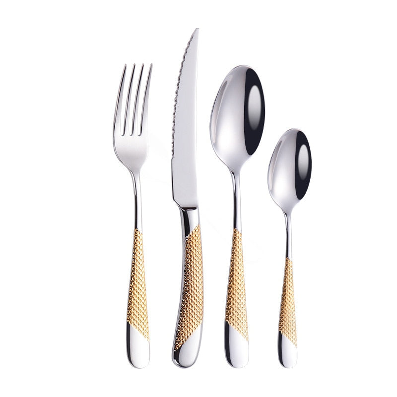 Luxury Kitchen Tableware Cutlery Set