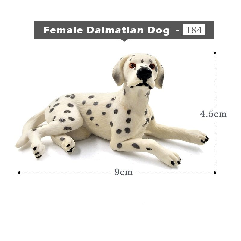 Unique Dalmatian Bull Terrier Labrador dog figurines