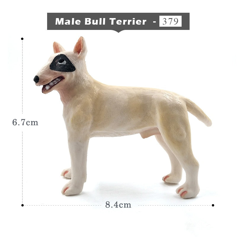 Unique Dalmatian Bull Terrier Labrador dog figurines