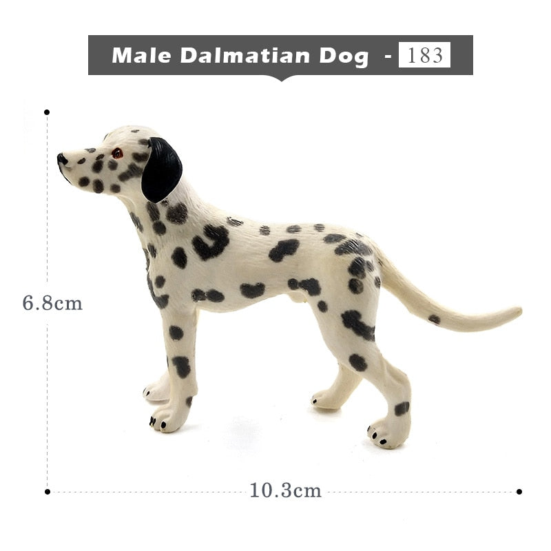 Unique Dalmatian Bull Terrier Labrador dog figurines