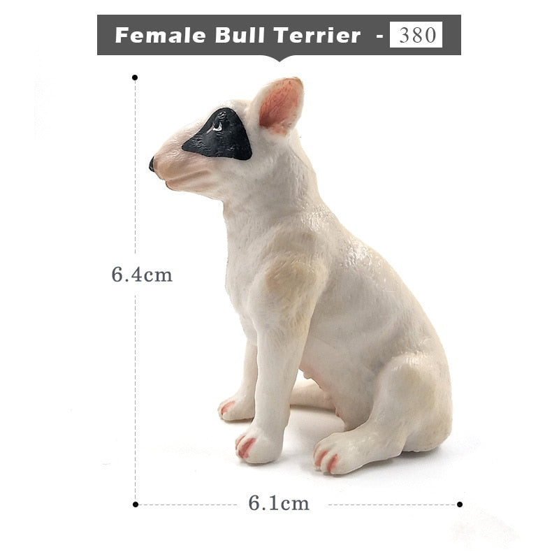 Unique Dalmatian Bull Terrier Labrador dog figurines