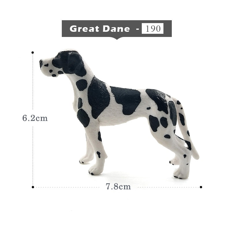 Unique Dalmatian Bull Terrier Labrador dog figurines