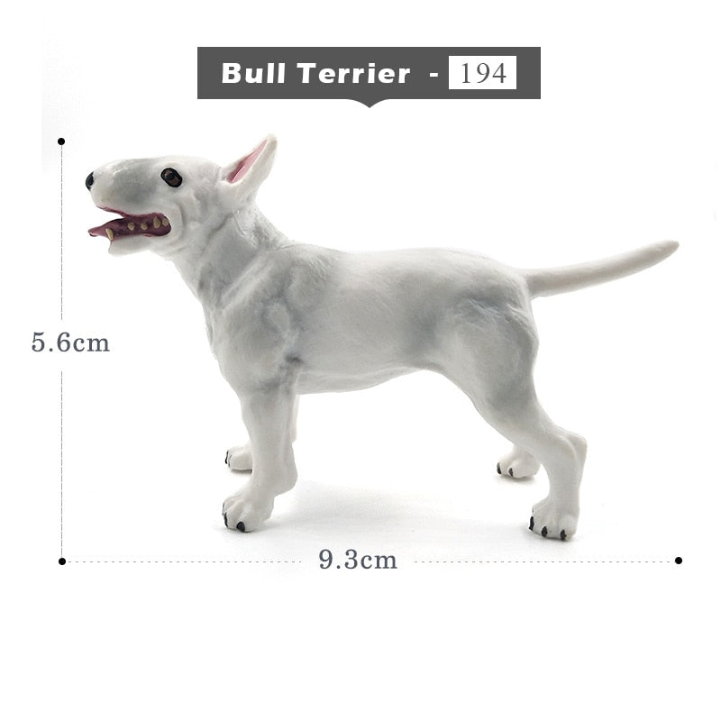 Unique Dalmatian Bull Terrier Labrador dog figurines