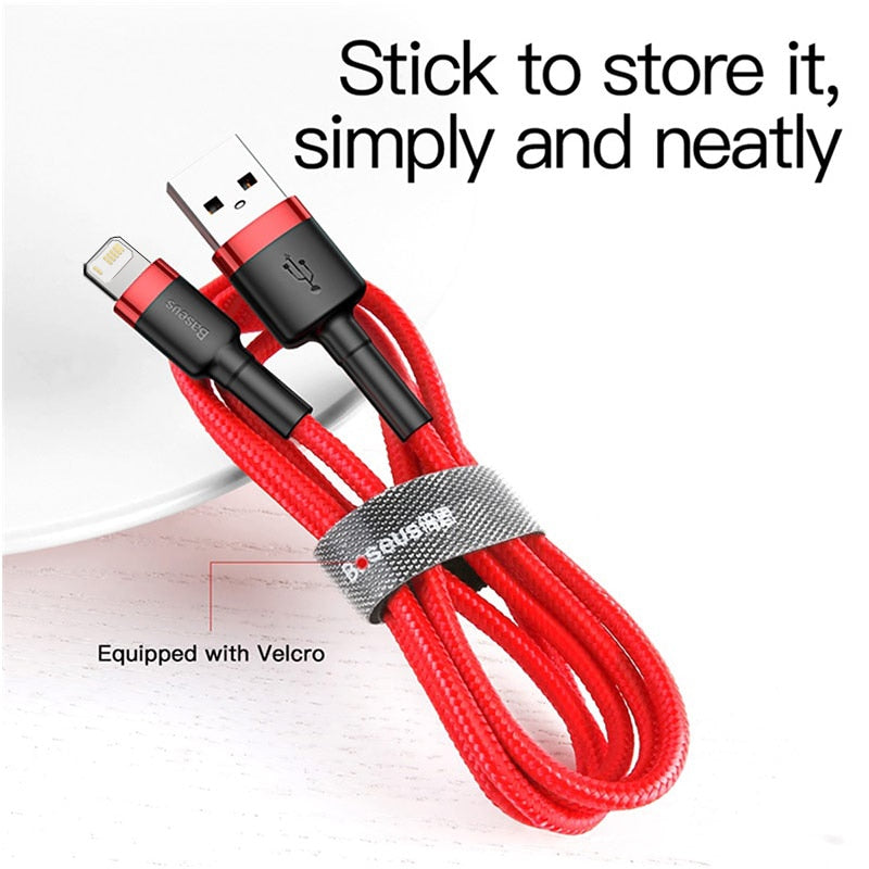 Baseus 2.4 USB Fast Charging Cable for iPhone