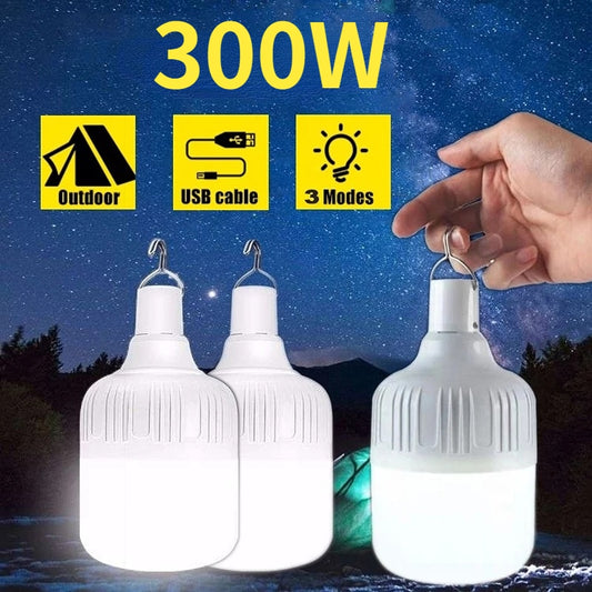 180W Portable Tent USB LED Battery Lantern