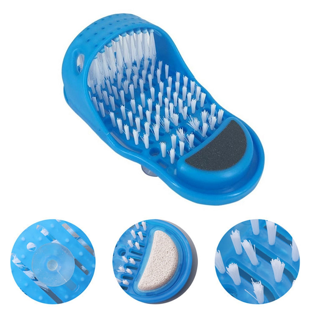 Shower Foot Scrubber Massager Cleaner Spa Exfoliating Washer