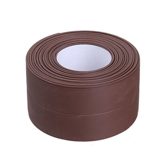 Sealing Strip Tape Caulk Strip Self Adhesive Waterproof Wall, Sink Edge Tape