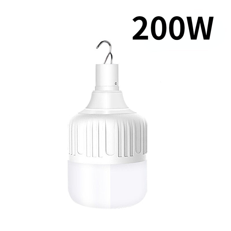 180W Portable Tent USB LED Battery Lantern