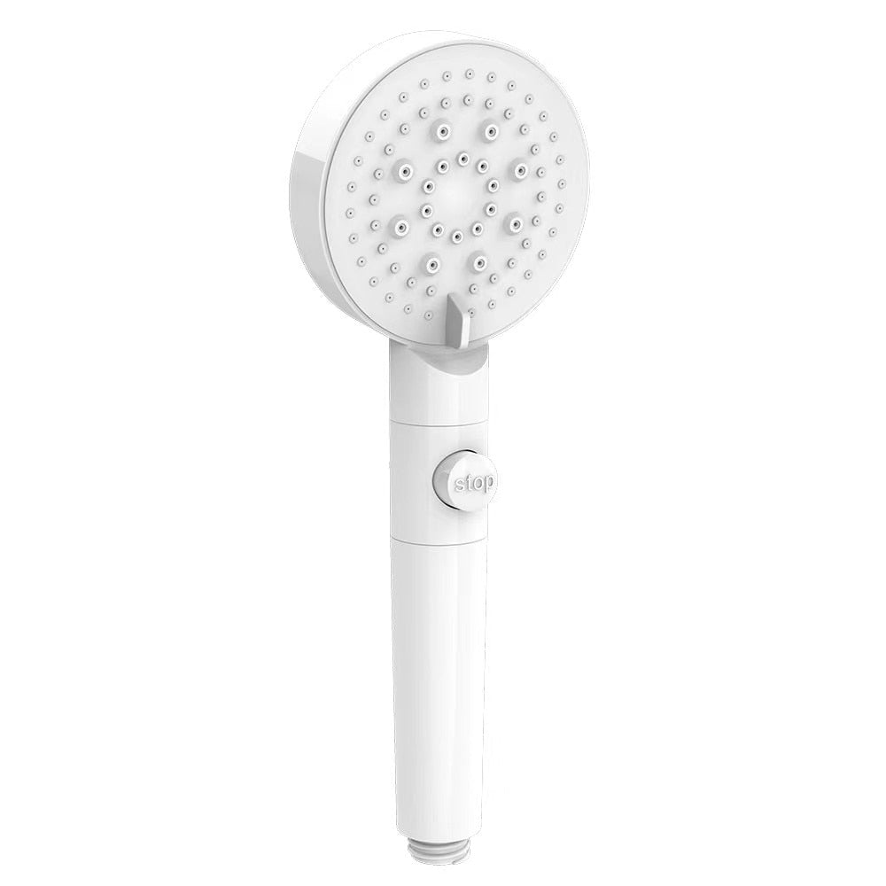 6 Modes, Head Adjustable, High Pressure, Water Saving, One-key Stop, Water Massage Shower Head