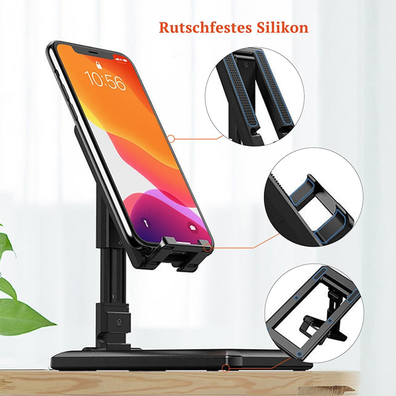 Foldable Mobile Phone Stand for iPad iPhone Samsung