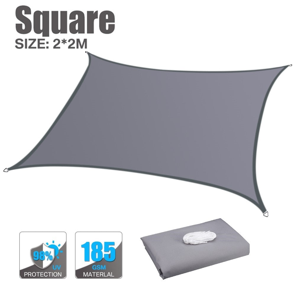 160GSM Waterproof Awning Sunshade Sail