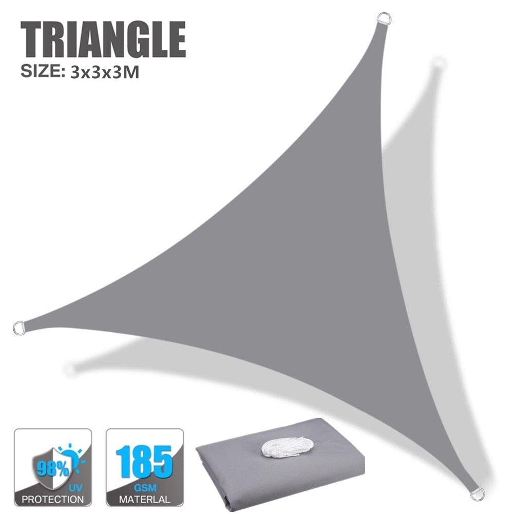 160GSM Waterproof Awning Sunshade Sail